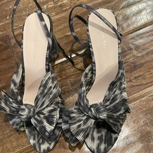 NWT Loeffler Randall Leopard Print Heels